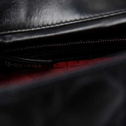 Christian Dior Lambskin Cannage Large Lady Dior Black 9 of 11