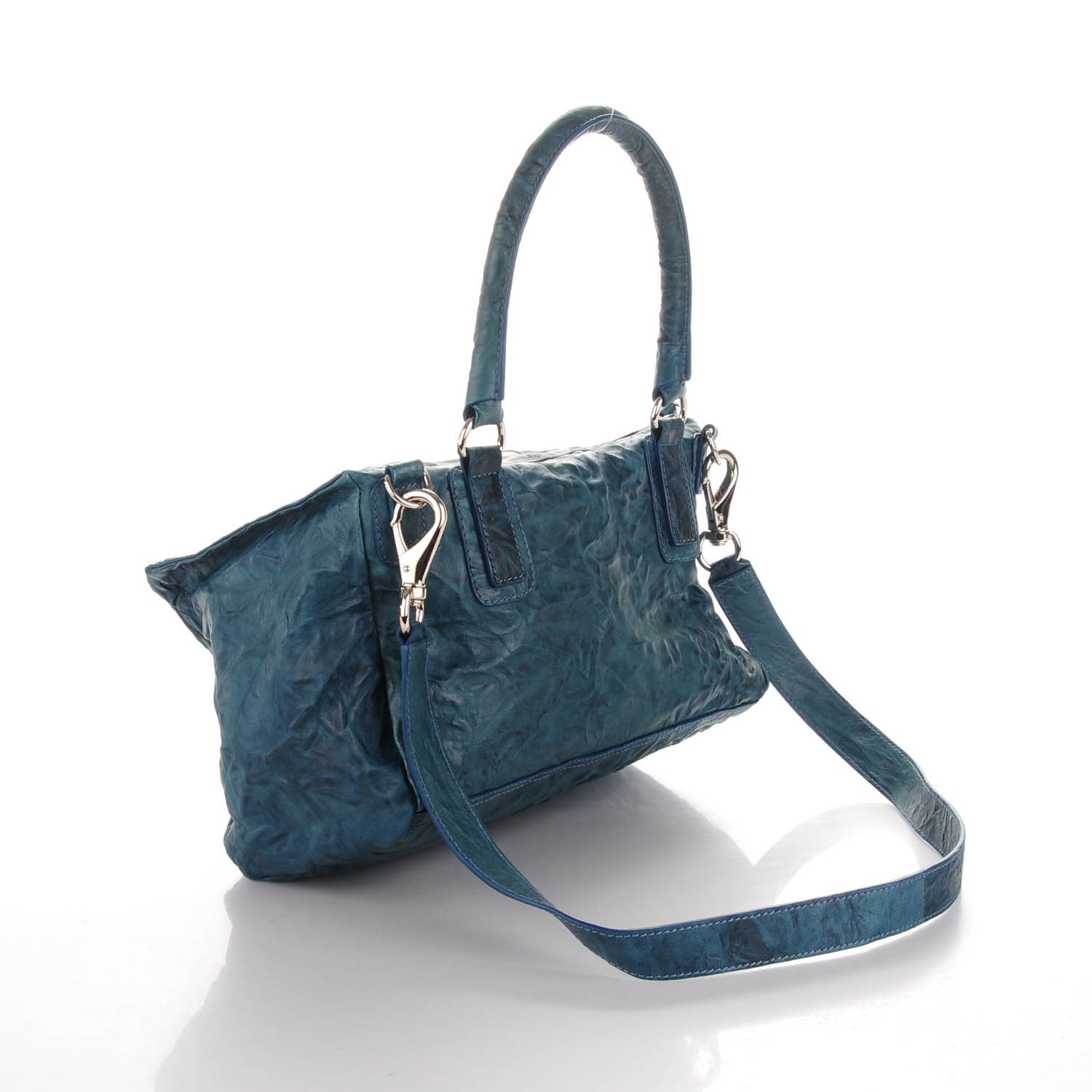 Givenchy Tumbled Sheepskin Medium Pandora Mineral Blue 3 of 7