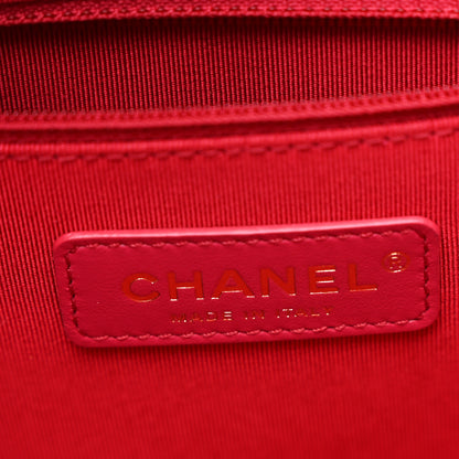 Chanel Shiny Aged Calfskin Shopping Bag Black 6 of 10