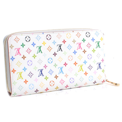 Louis Vuitton Monogram Multicolor Zippy Wallet White 3 of 7
