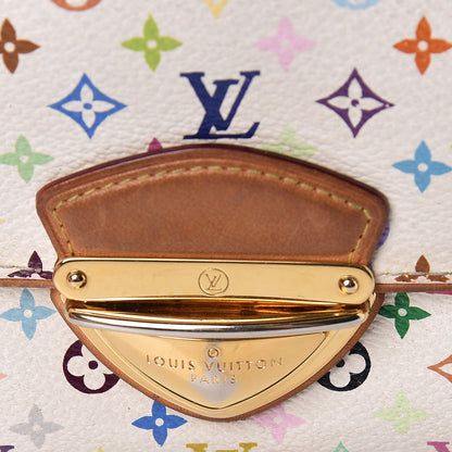 Louis Vuitton Monogram Multicolor Eugenie Wallet White 15 of 22