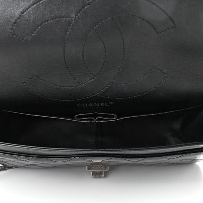 Chanel Distressed Patent Quilted 2.55 Reissue 227 Flap Black 4 of 4