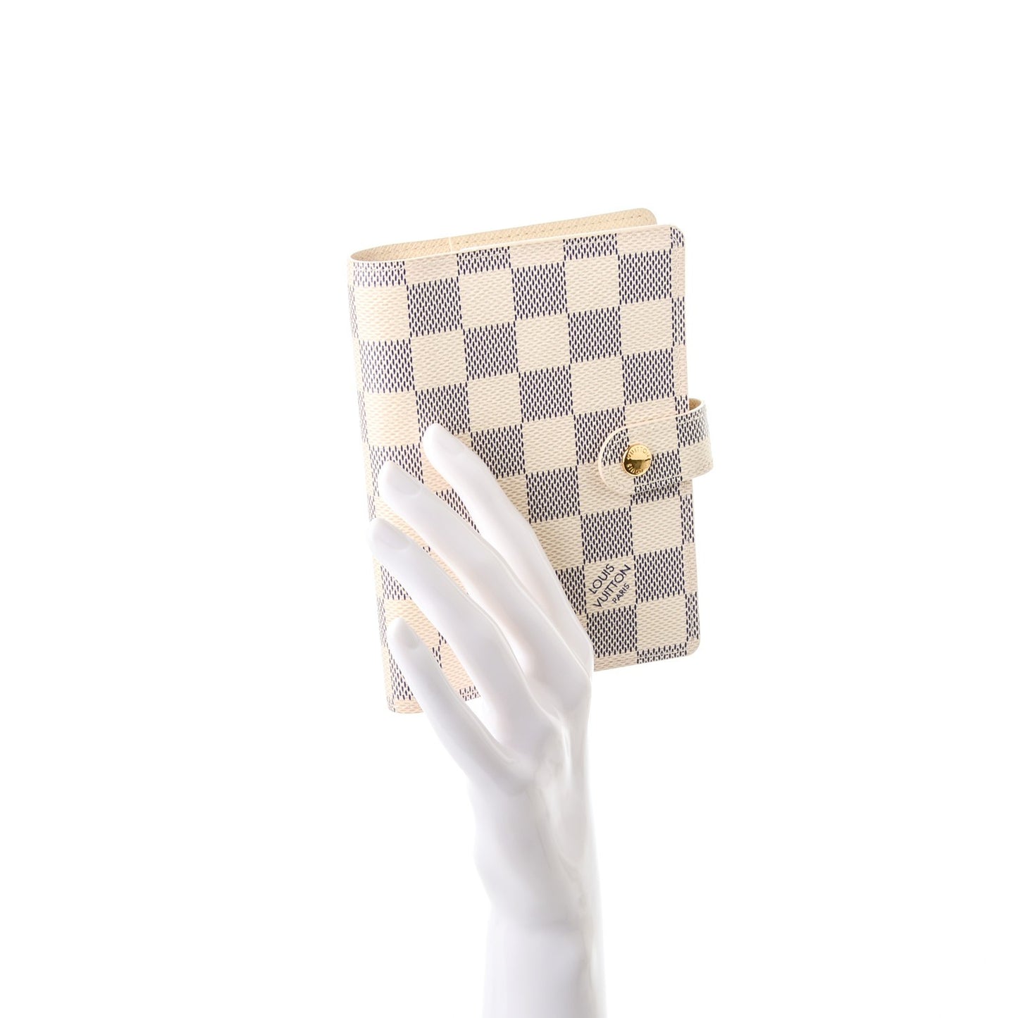 Damier Azur Small Ring Agenda Cover