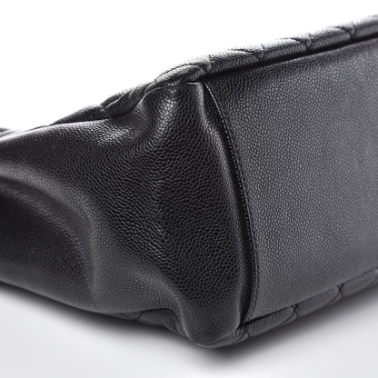 Chanel Caviar Quilted Grand Shopping Tote GST Black 8 of 14
