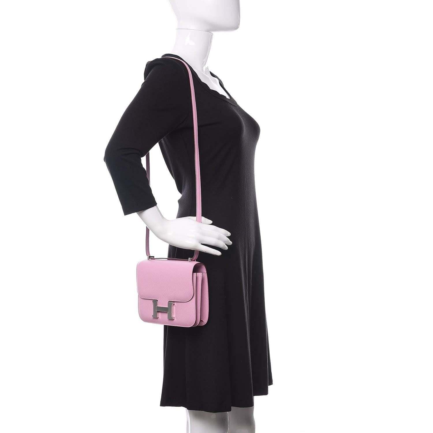 Hermes Epsom Constance 18 Mauve Sylvestre 2 of 11