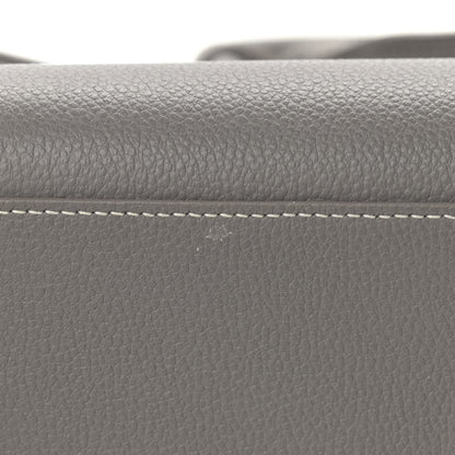 Saint Laurent Grained Calfskin Topstich Baby Sac De Jour Fog 15 of 17