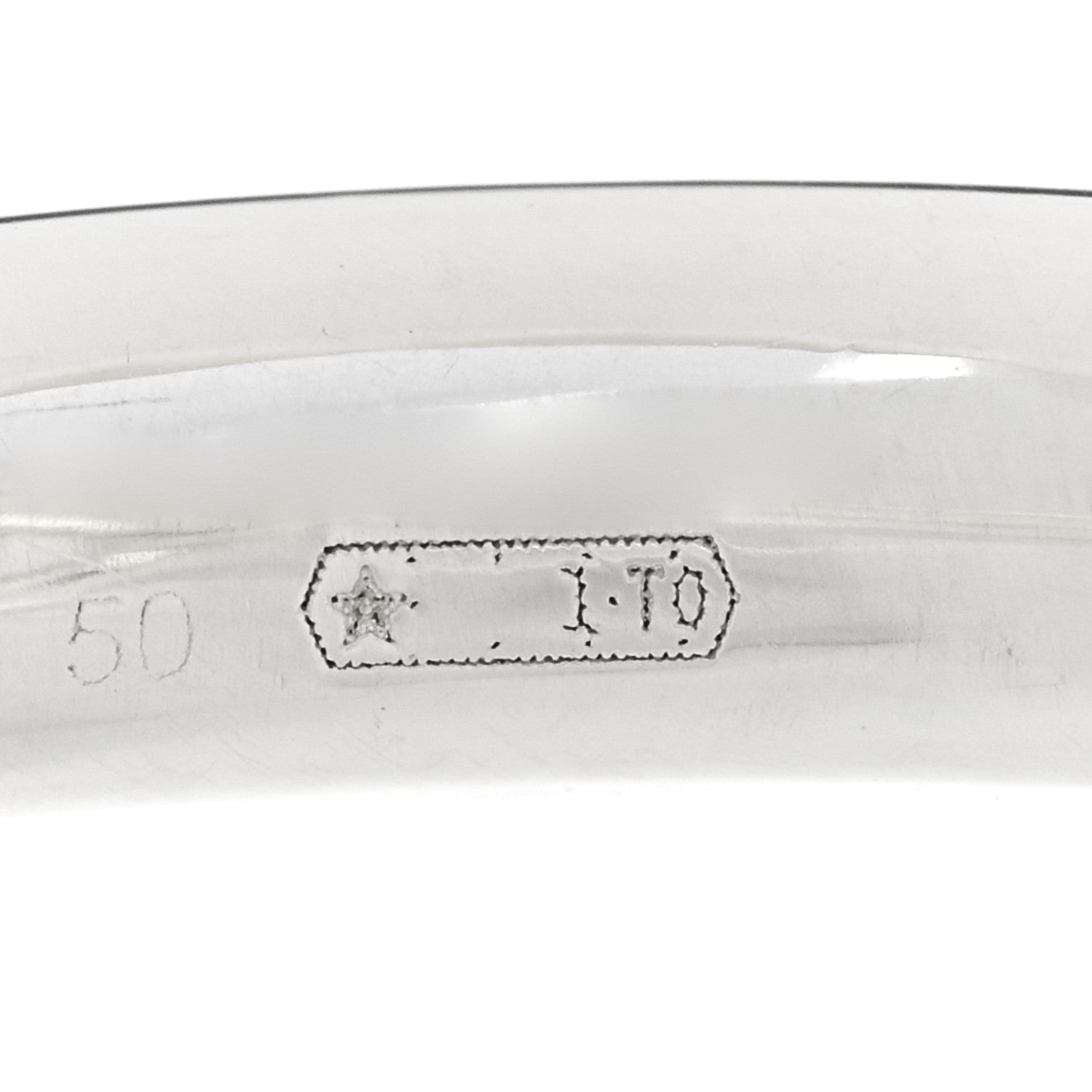 Hermes Sterling Silver GM Echappee Ring 50 5.25 6 of 7