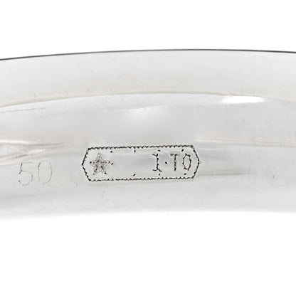 Hermes Sterling Silver GM Echappee Ring 50 5.25 6 of 7