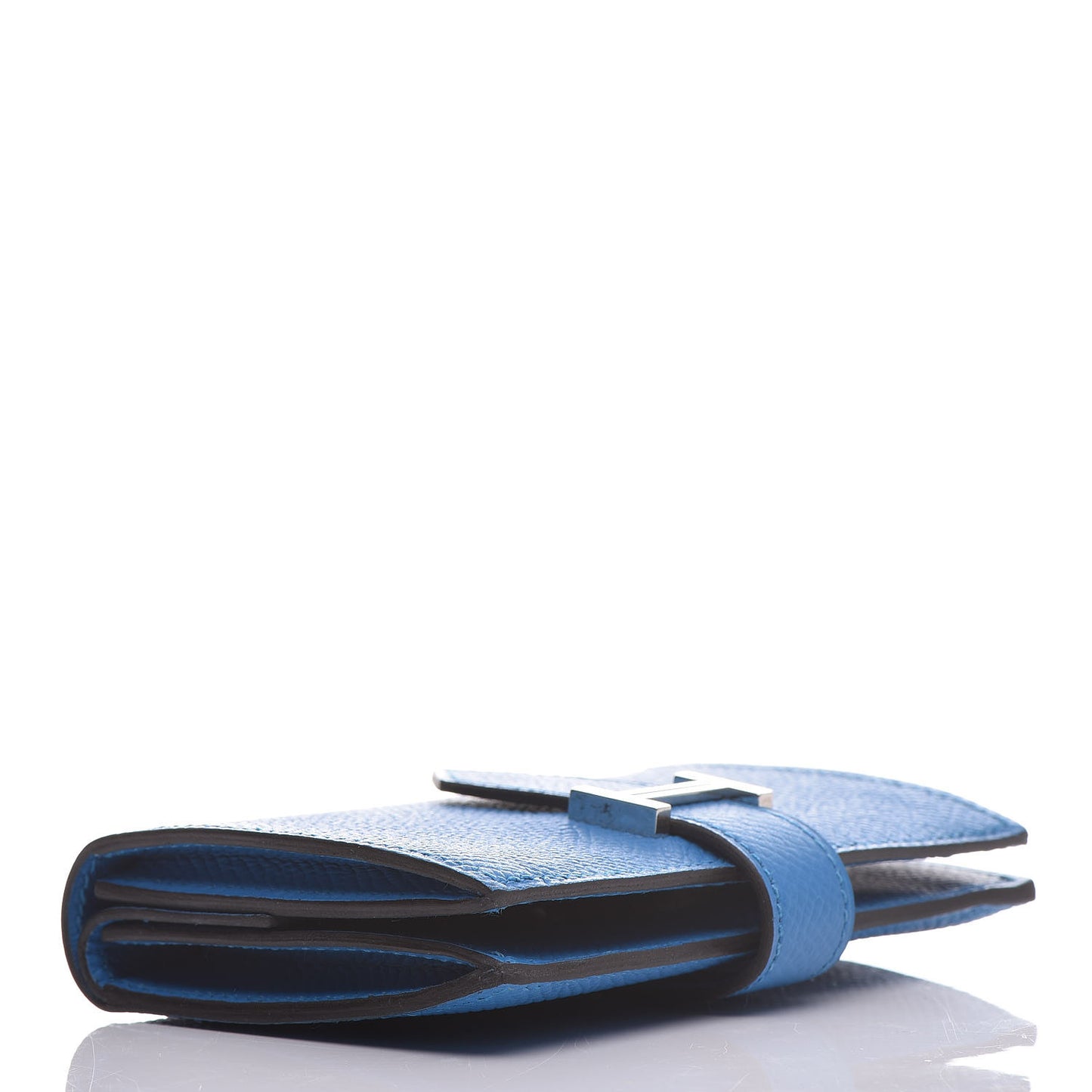 Epsom Mini Bearn Wallet Bleu Zellige