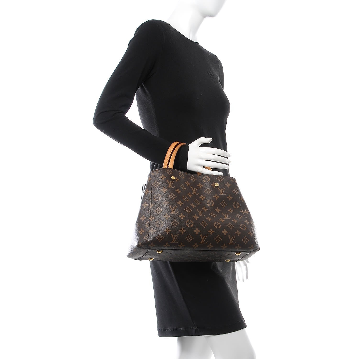 Louis Vuitton Monogram Montaigne MM 2 of 12
