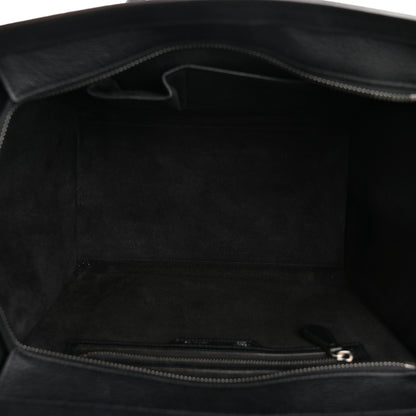 Celine Drummed Calfskin Mini Luggage Black 12 of 37