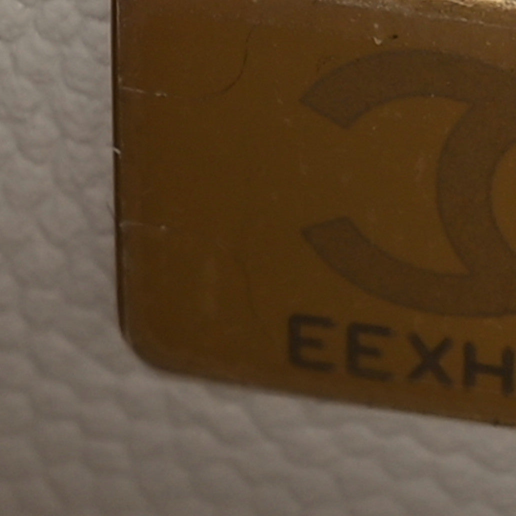 Chanel Caviar Quilted Small Shopping Tote White 7 of 8