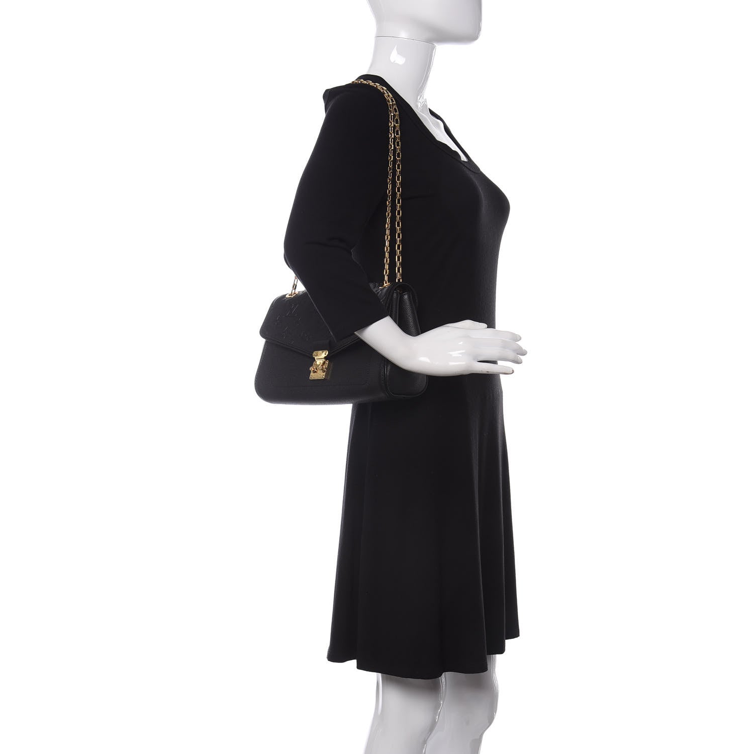 Louis Vuitton Empreinte Saint Germain PM Black 2 of 11