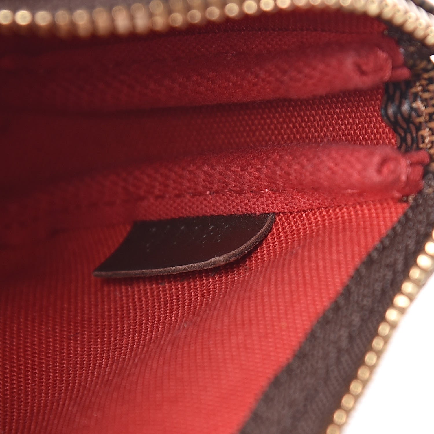 Louis Vuitton Damier Ebene Mini Pochette Accessories 7 of 9