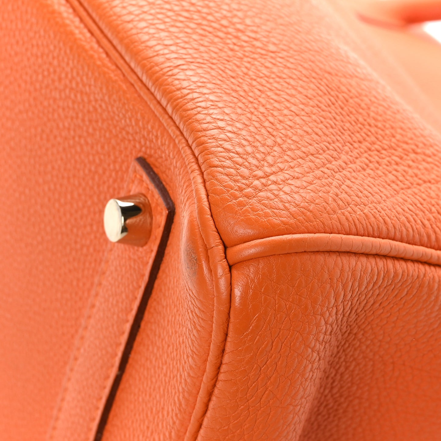 Togo Birkin 35 Orange