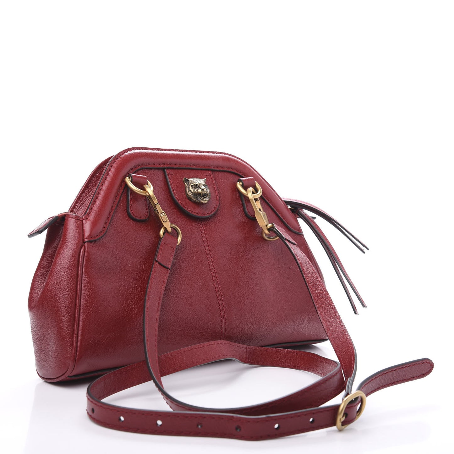 Piuma Lux Calfskin Small Re(Belle) Crossbody Bag Romantic Cerise