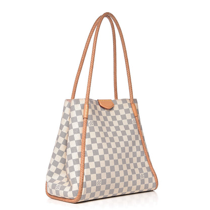 Louis Vuitton Damier Azur Propriano Rose Ballerine 2 of 9