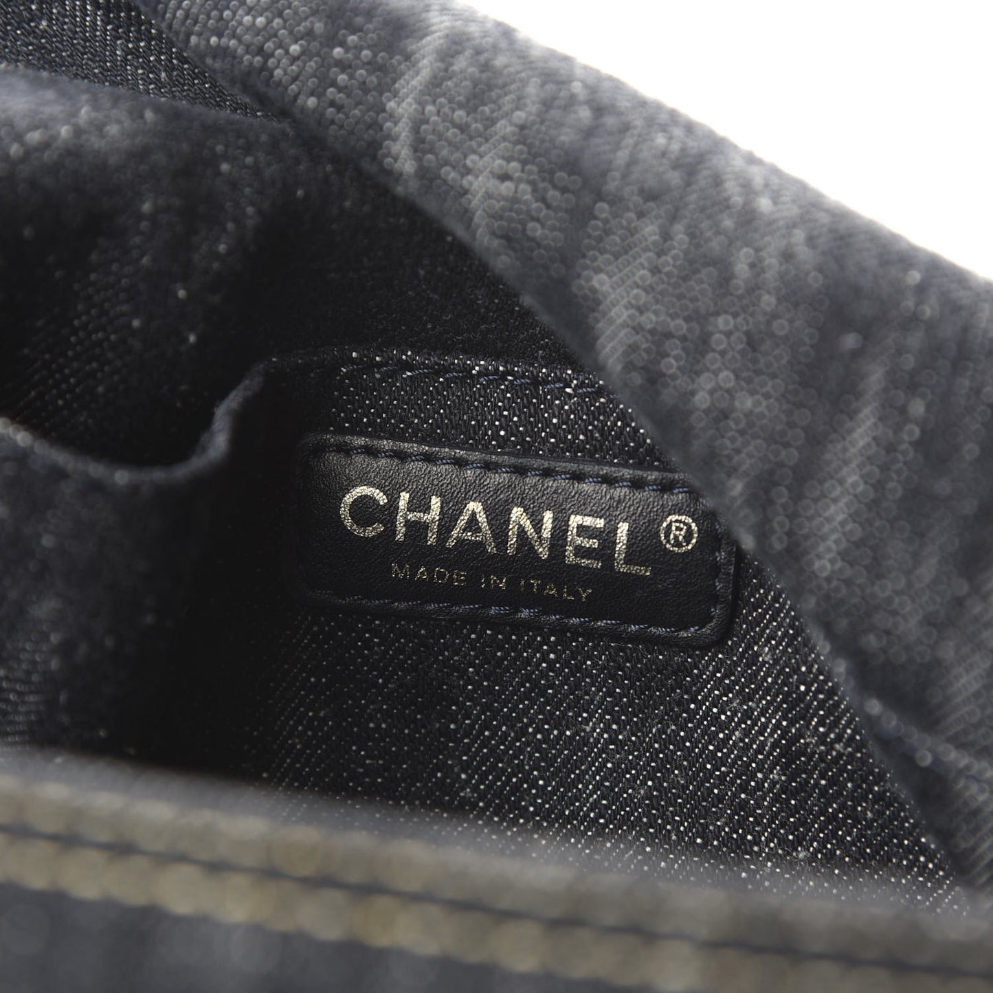 Denim CC Messenger Bag Blue