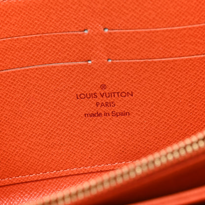 Louis Vuitton Monogram Multicolor Zippy Wallet White Orange 6 of 6
