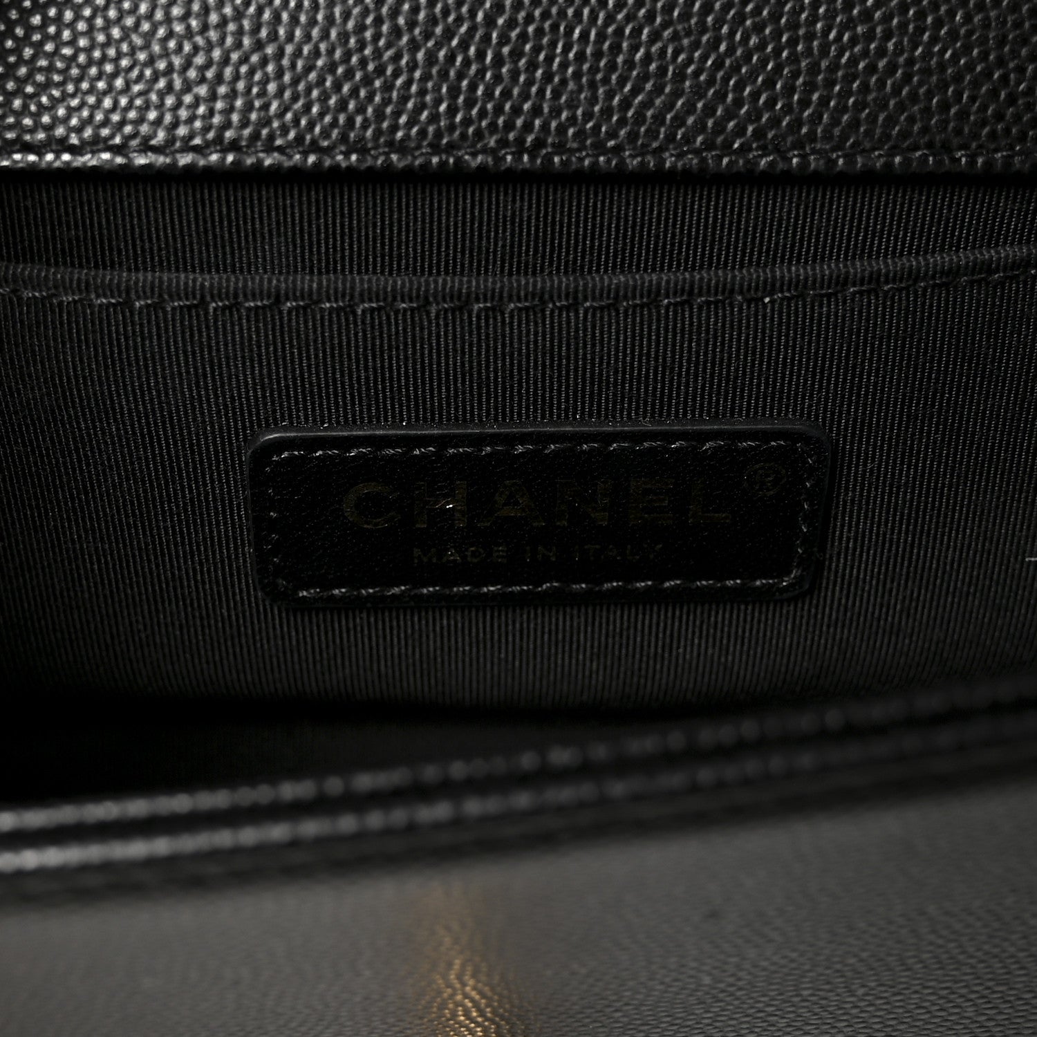 Chanel Caviar Quilted Small Boy Flap Black 6 of 10