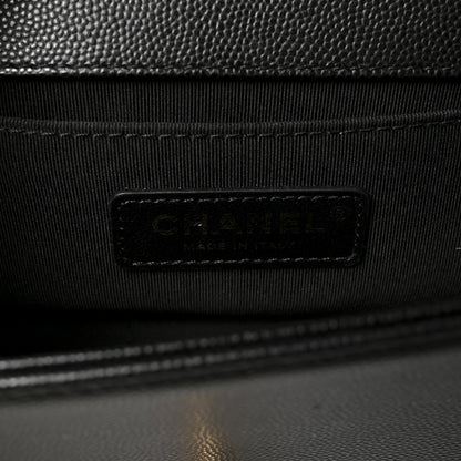 Chanel Caviar Quilted Small Boy Flap Black 6 of 10