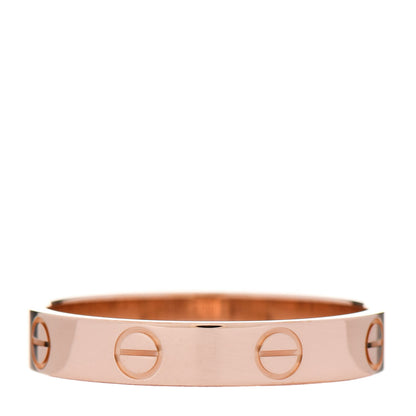 Cartier 18K Pink Gold 3.5mm LOVE Wedding Band Ring 57 8 2 of 4