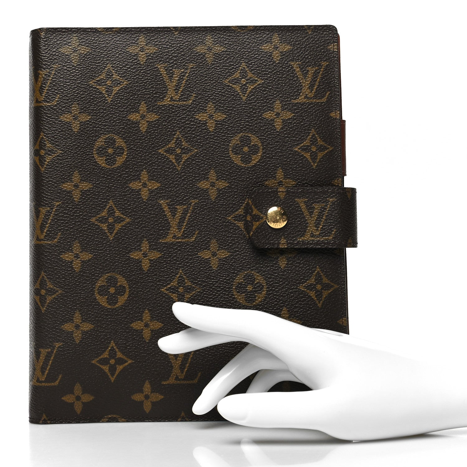 Louis Vuitton Monogram Large Ring Agenda Cover 2 of 10