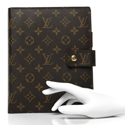 Louis Vuitton Monogram Large Ring Agenda Cover 2 of 10