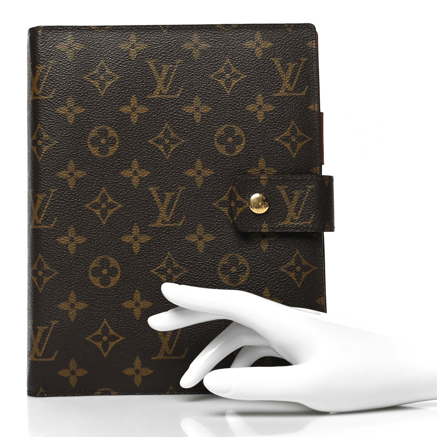 Monogram Large Ring Agenda Cover