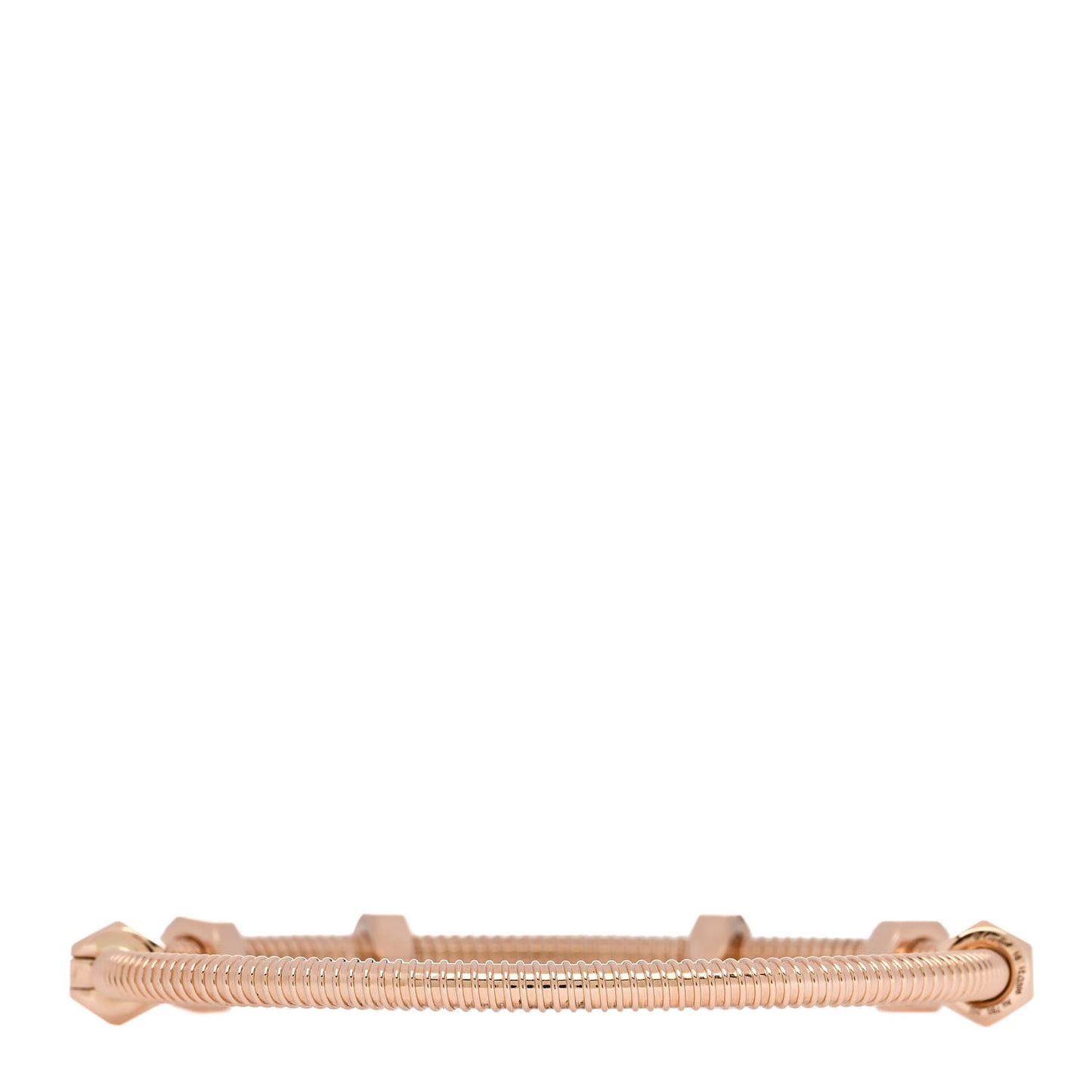 18K Pink Gold Ecrou de Cartier Bracelet 16