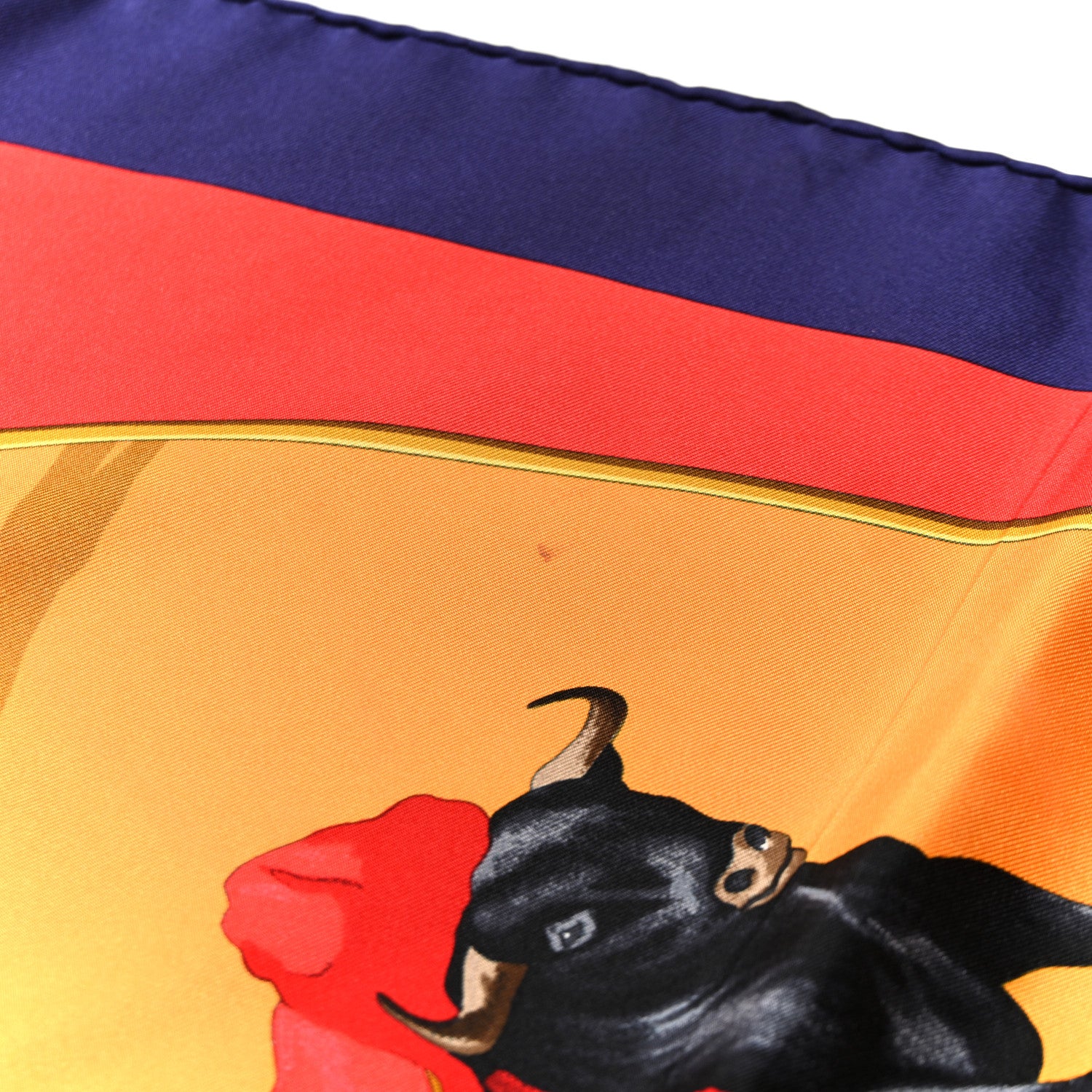Hermes Silk Plaza De Toros Scarf 90 8 of 9