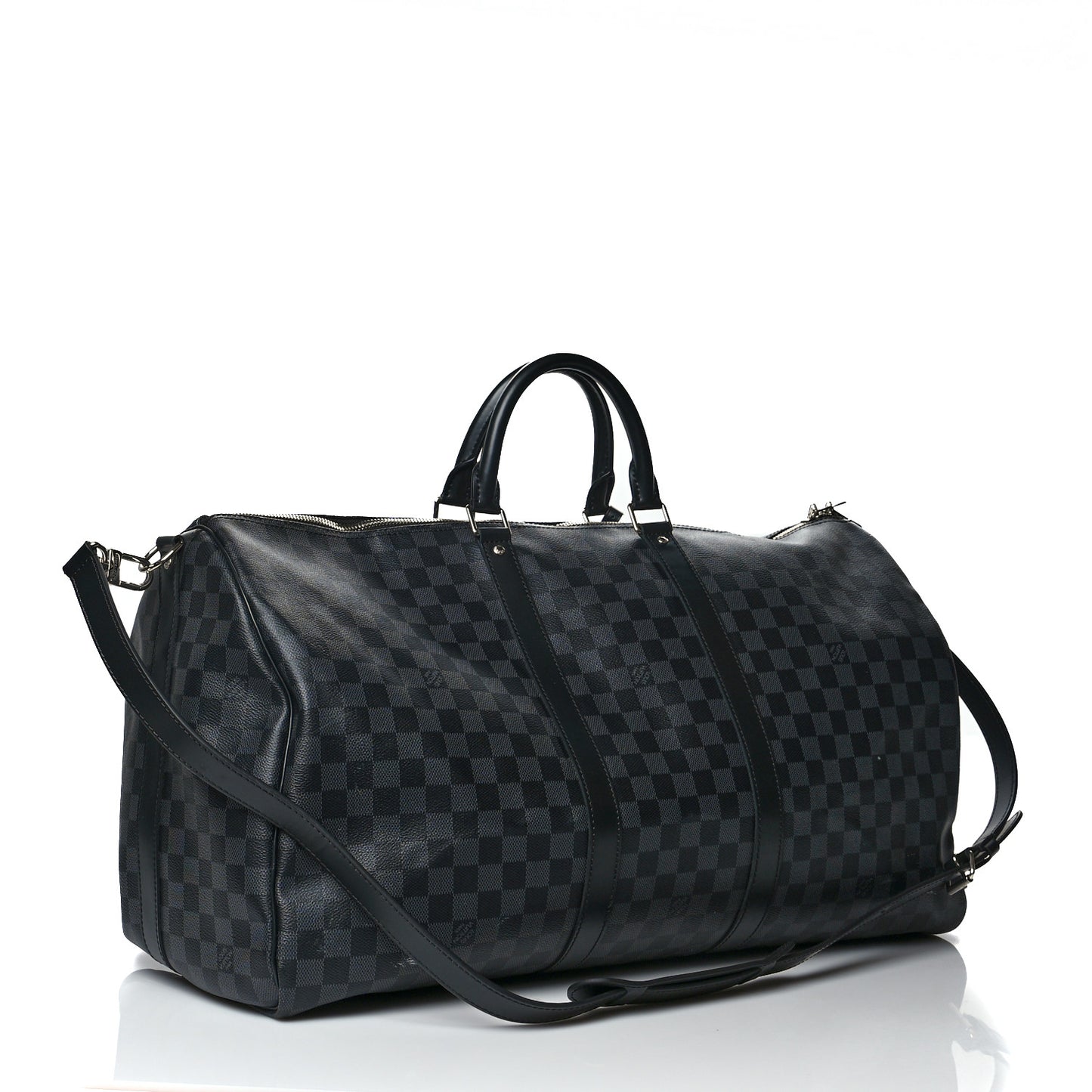 Damier Graphite Keepall Bandouliere 55