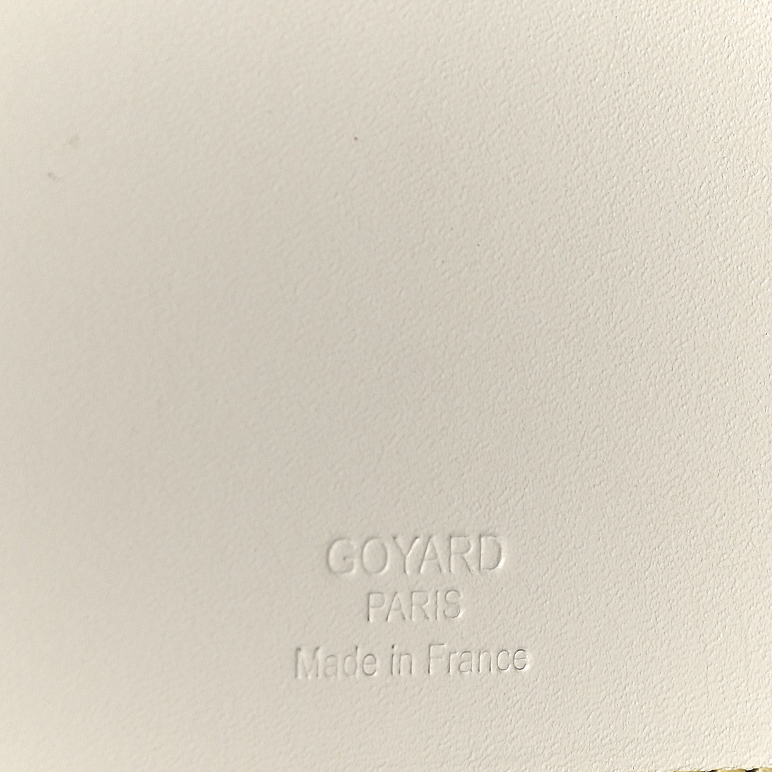 Goyard Goyardine Richelieu Wallet White 8 of 10