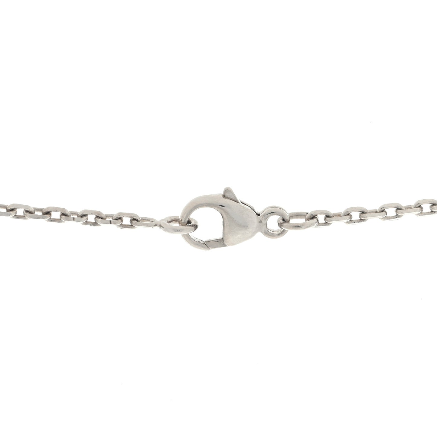Lacquered Palladium Mini Pop H Pendant Necklace Rose Extreme