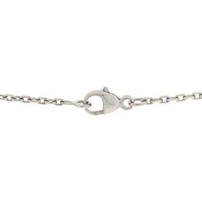 Hermes Lacquered Palladium Mini Pop H Pendant Necklace Rose Extreme 4 of 4