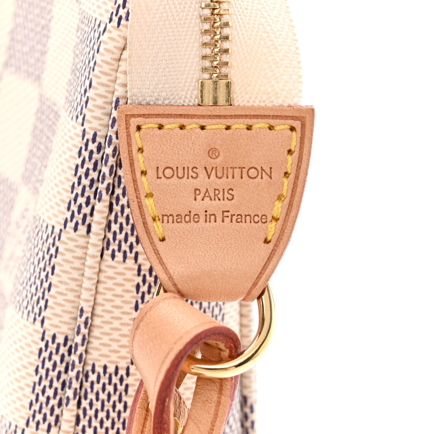 Louis Vuitton Damier Azur Pochette Accessories NM 6 of 10
