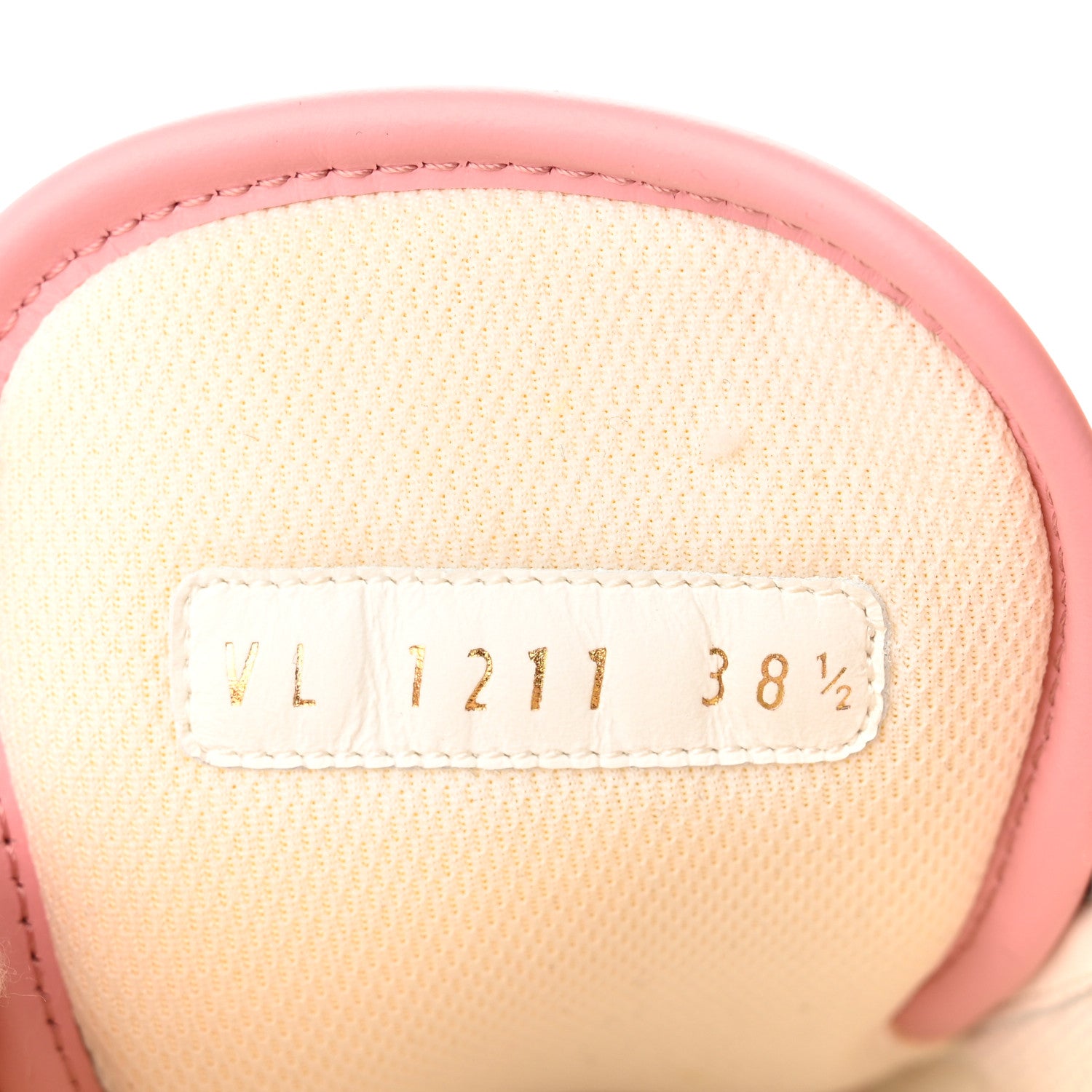 Louis Vuitton Denim Monogram Squad Sneakers 38.5 Pink 7 of 15