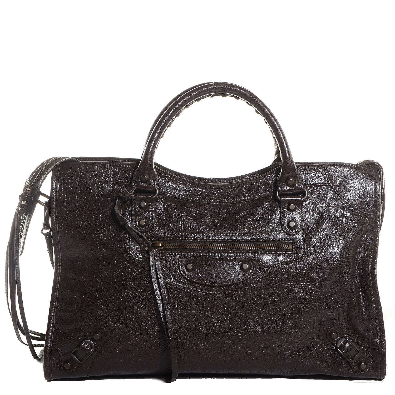 Balenciaga Agneau Classic Hardware City Charbon 1 of 12