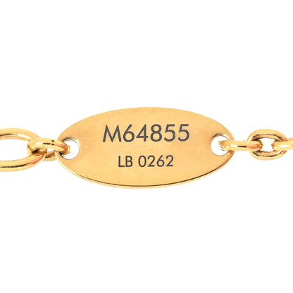 Louis Vuitton Blooming Supple Necklace Gold 6 of 6