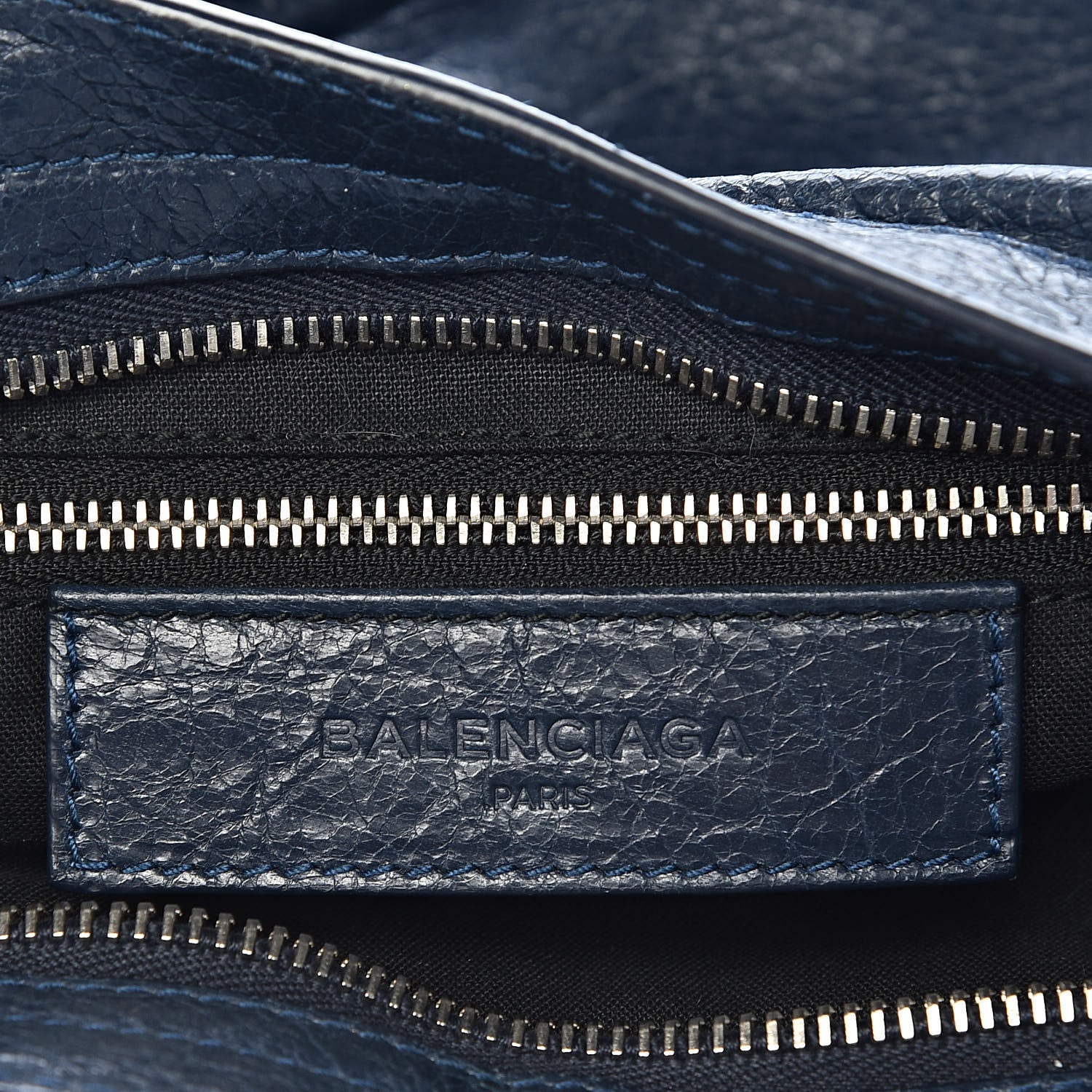 Balenciaga Agneau Giant 12 Silver Hardware City Bleu Obscur 6 of 10