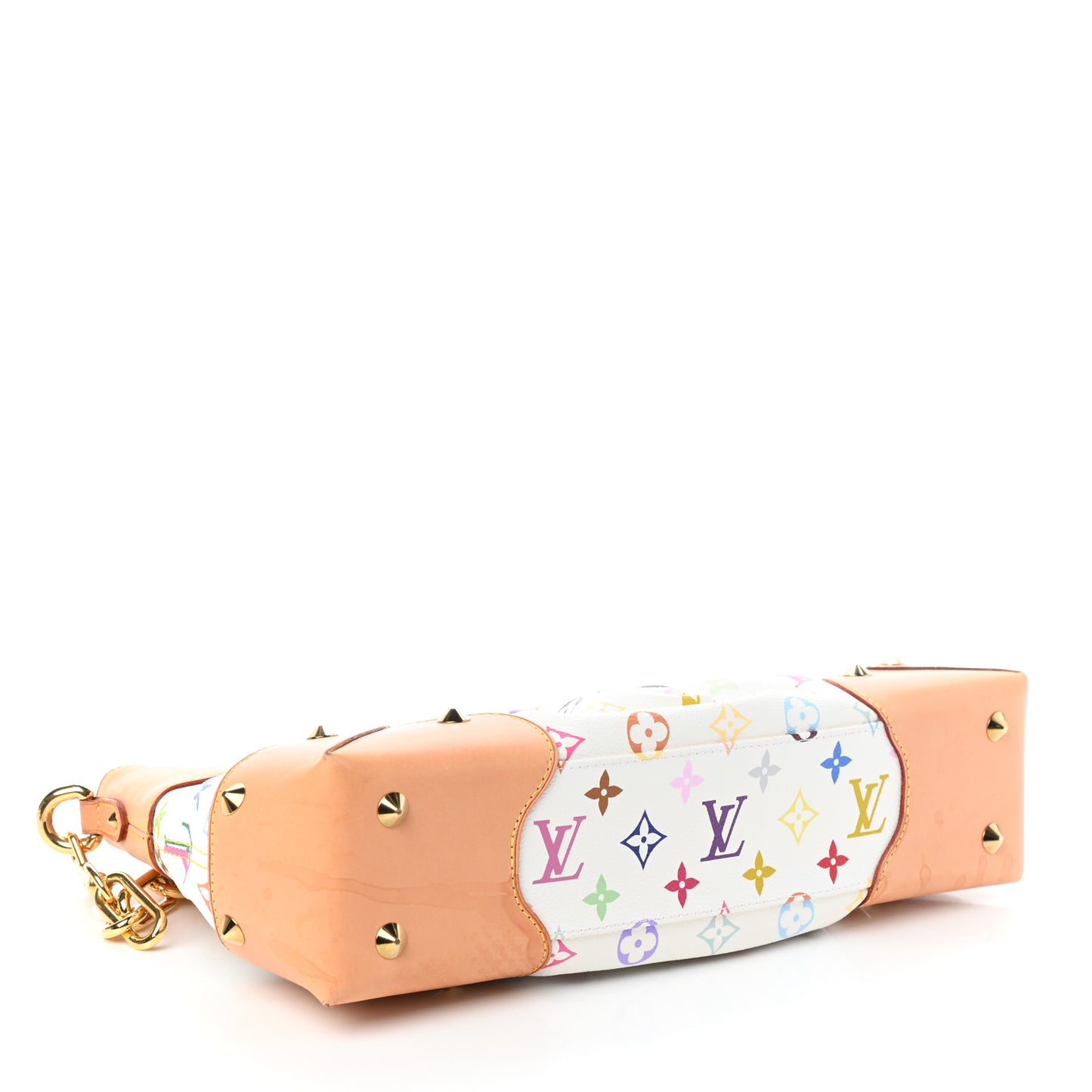 Monogram Multicolor Judy MM White