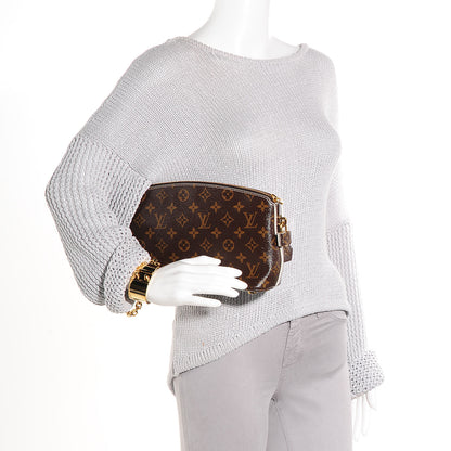 Louis Vuitton Monogram Fetish Lockit Clutch 2 of 7