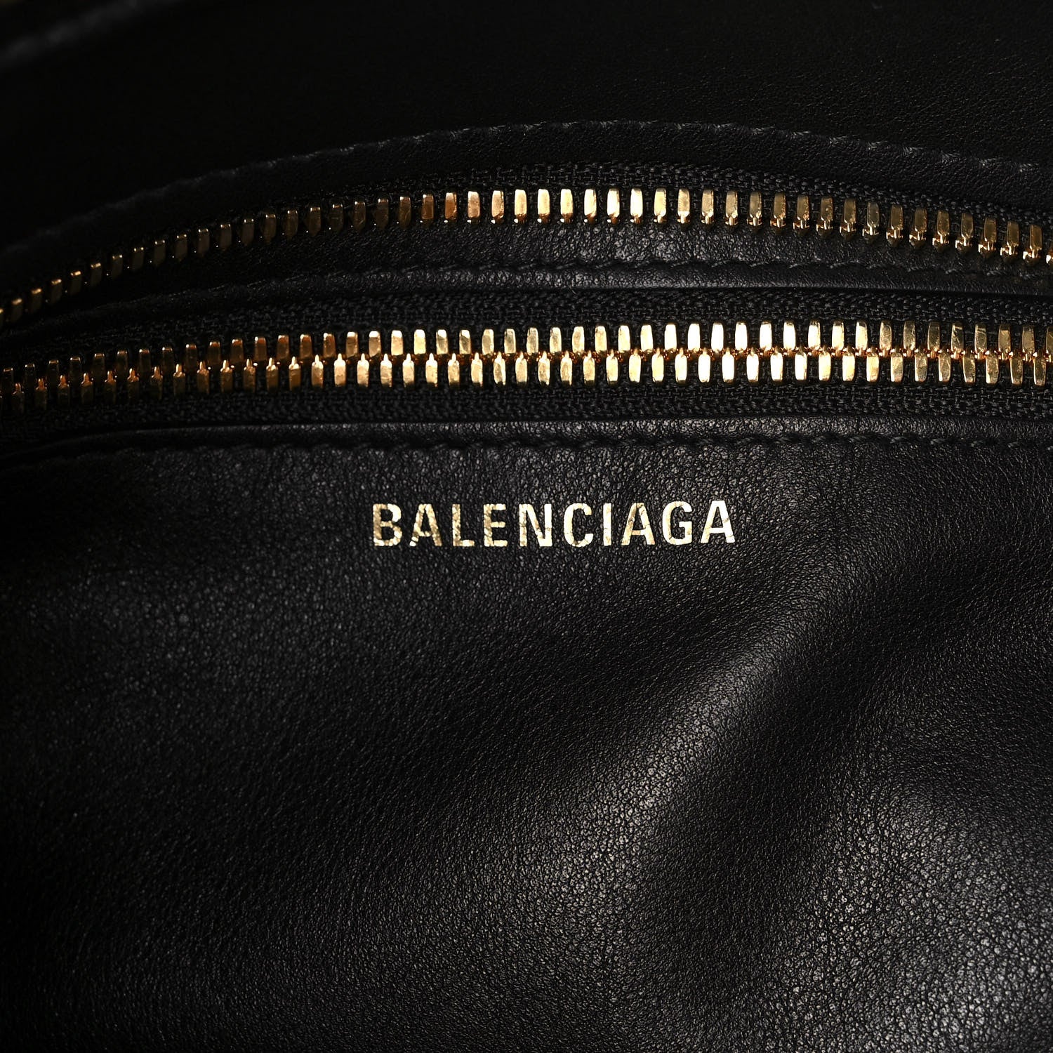 Balenciaga Calfskin XS Fringe Laundry Cabas Black 6 of 14