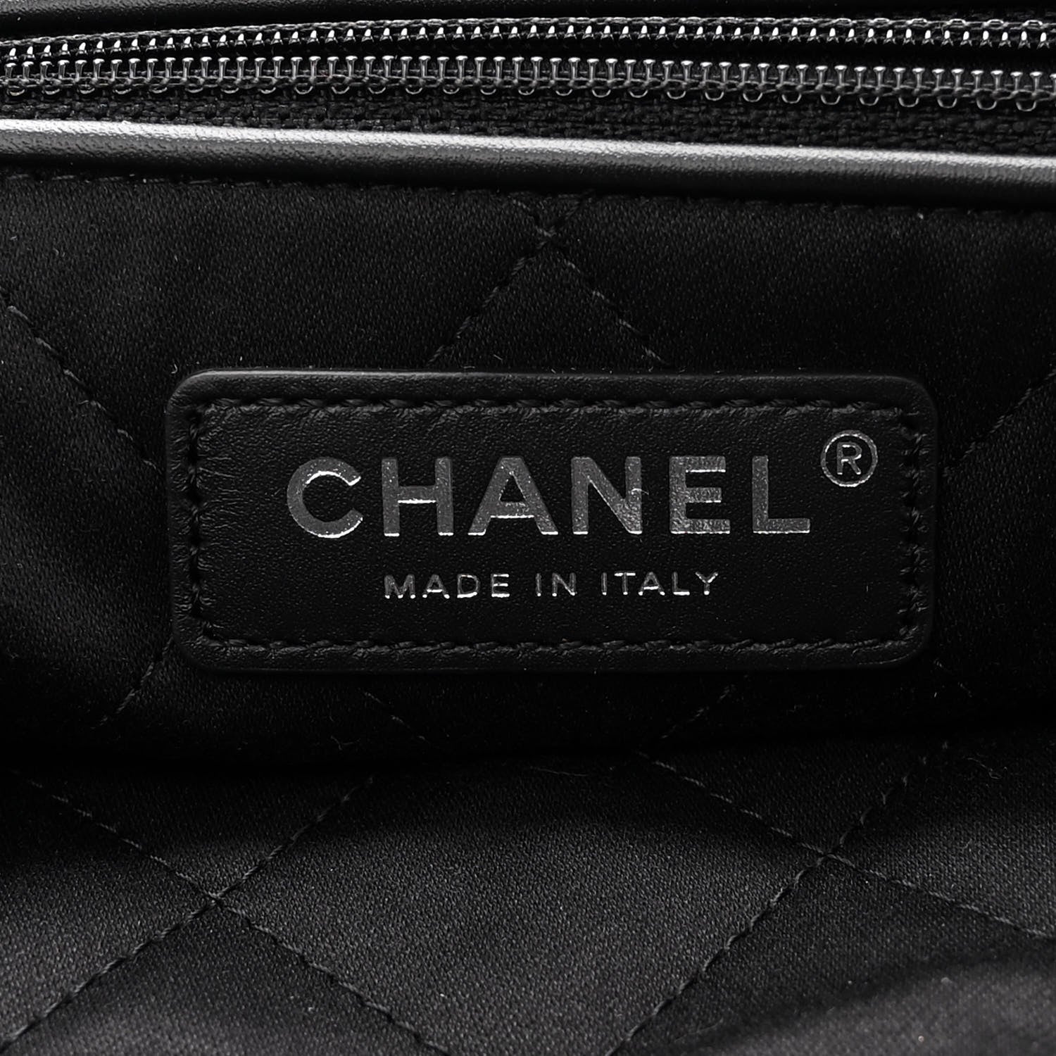 Chanel Shiny Calfskin Quilted Large Chanel 22 So Black 6 of 10