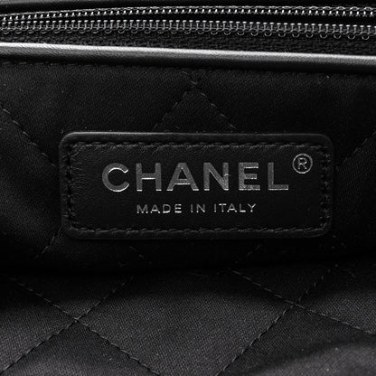 Chanel Shiny Calfskin Quilted Large Chanel 22 So Black 6 of 10