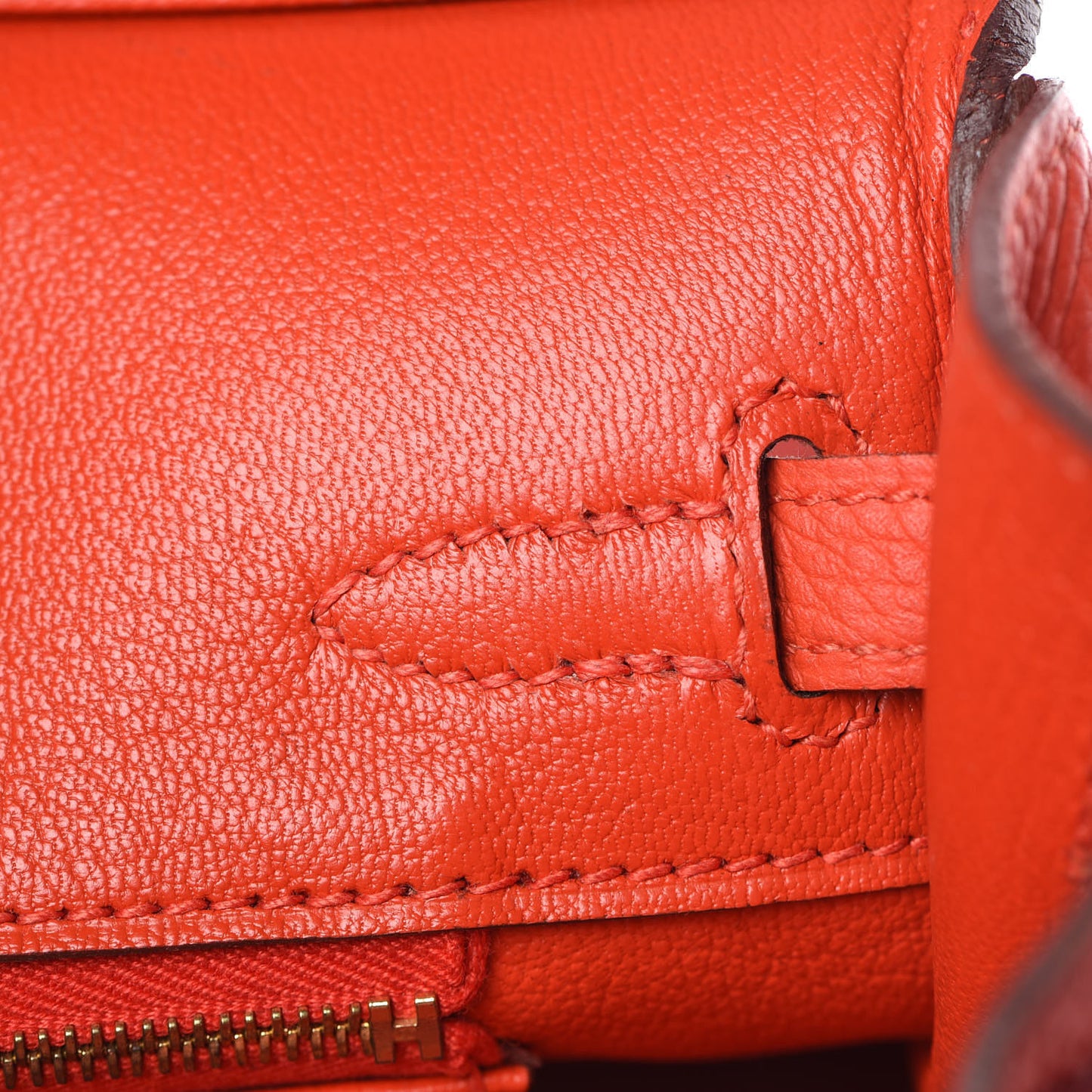 Togo Birkin 25 Rouge Tomate