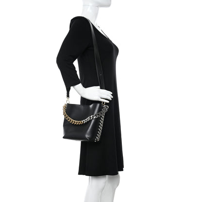 Stella McCartney Eco Alter Nappa Frayme Bucket Bag Black 2 of 11