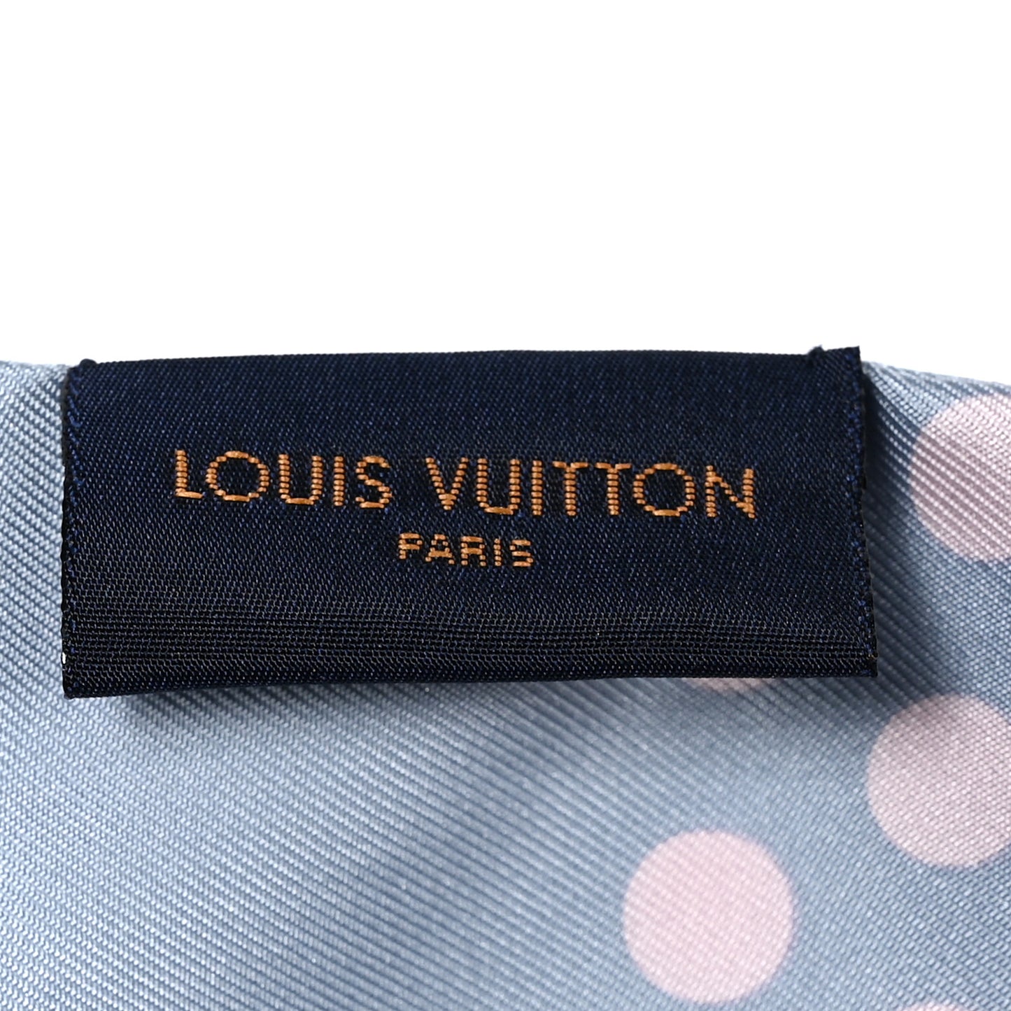 Silk Monogram Pop Confidential Bandeau Light Blue