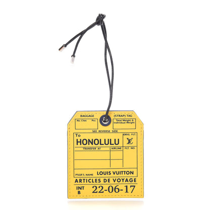 Louis Vuitton Calfskin Honolulu Name Tag 1 of 4