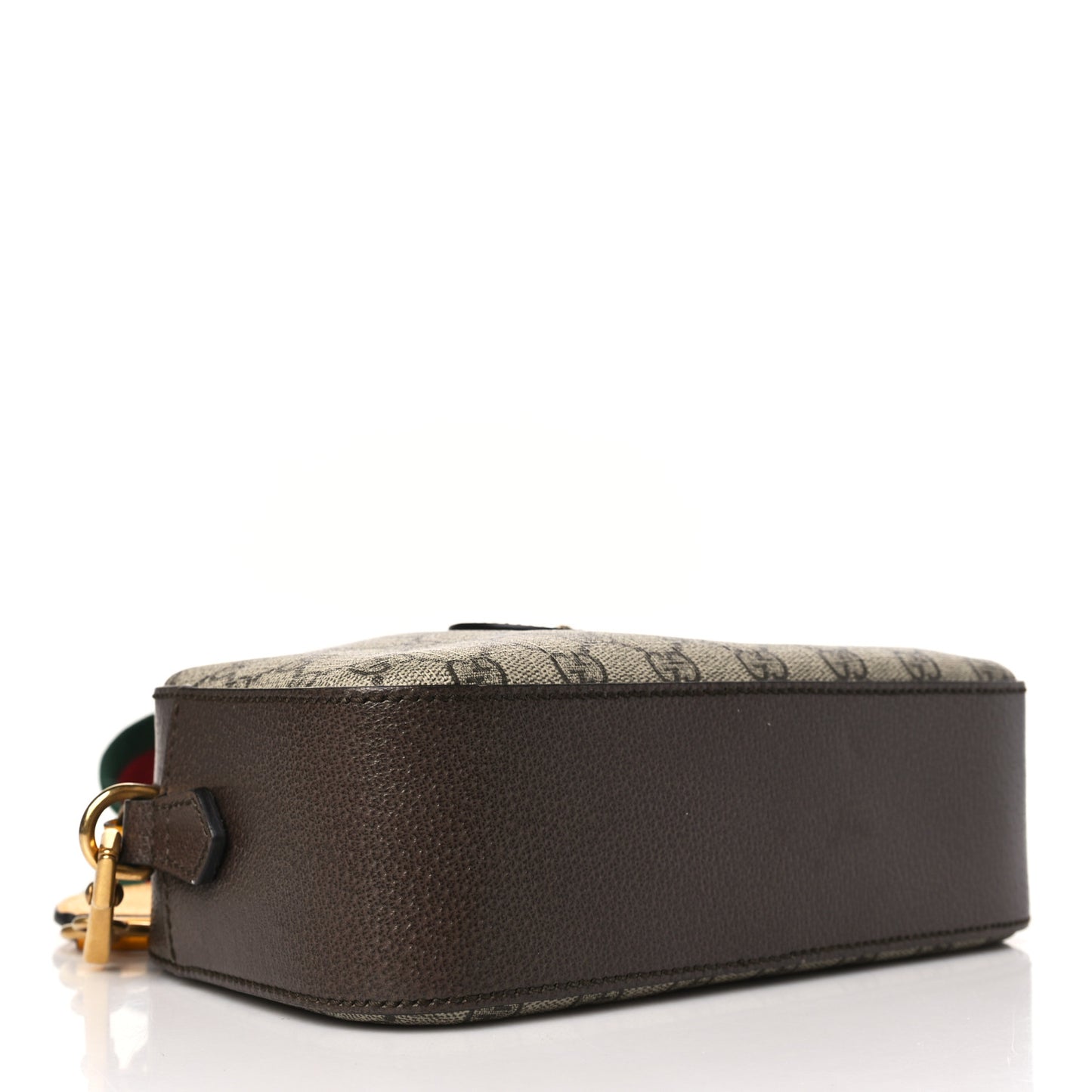 GG Supreme Monogram Web Neo Vintage Shoulder Bag Beige New Acero Crop